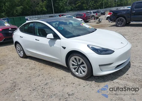 2022 Tesla Model 3 Long Range Dual Motor All-Wheel Drive из США, поврежденный, VIN 5YJ3E1EB9NF321073